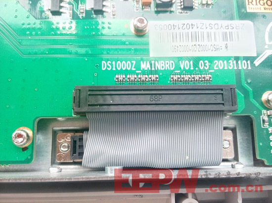 RIGOL普源精电 MSO1104Z 示波器拆解之主控芯片（ARM）及外围芯片展示