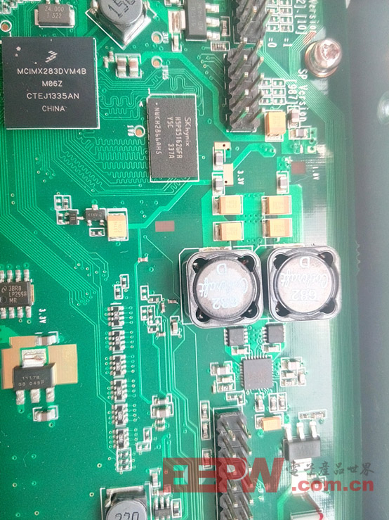 RIGOL普源精电 MSO1104Z 示波器拆解之主控芯片（ARM）及外围芯片展示