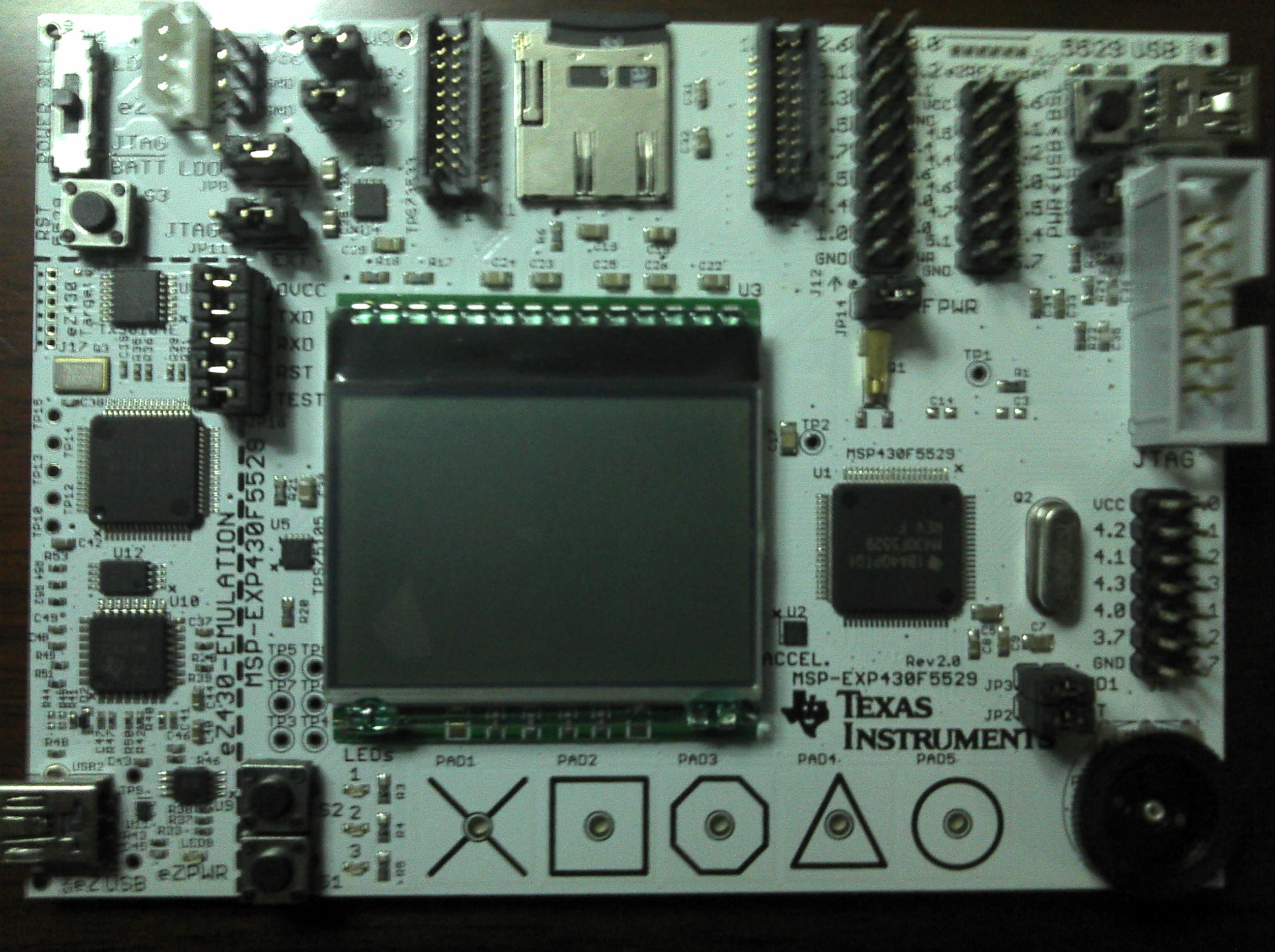 MSP-EXP430F5529 Experimenter Board