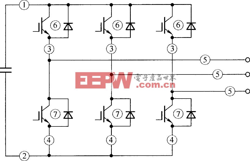电压型逆变器故障电流的检测点