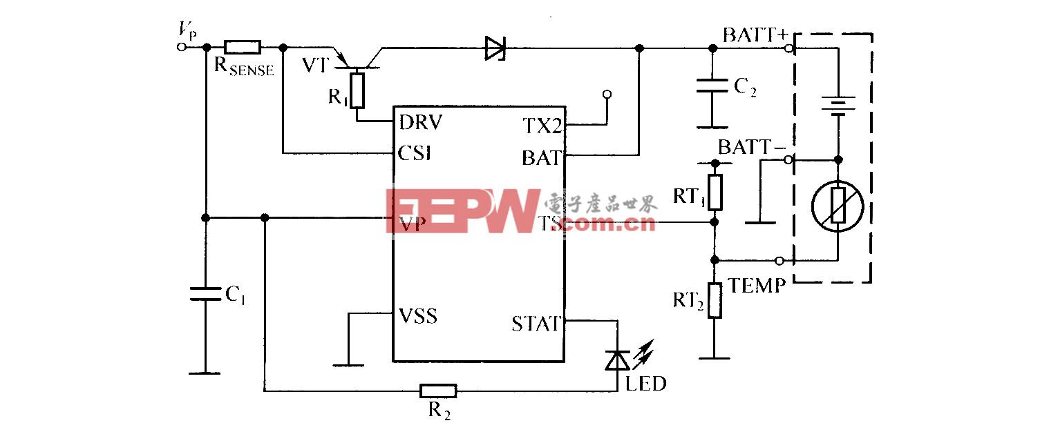 AAT3680典型应用图(充电电路)