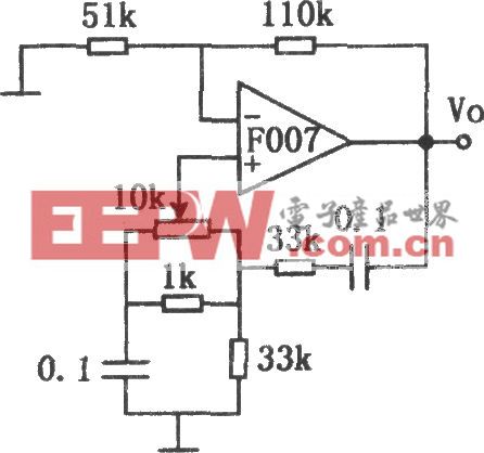 F007构成的低成本文氏振荡器