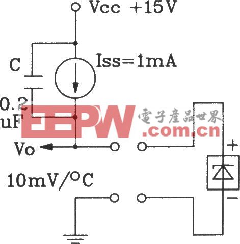 TSV型温度传感器采用恒流源的测温电路