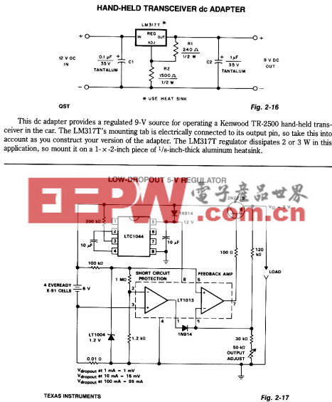 Low-Drop 5V regulator circuit