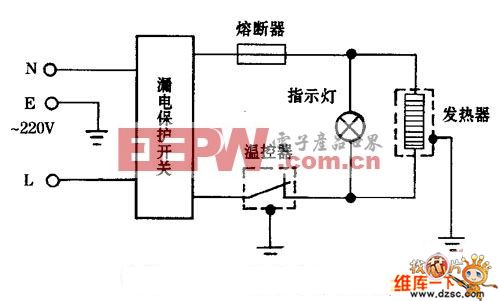 海尔FCD-40电热水器电路图