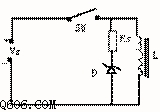 采用稳压二极管的电弧抑制电路