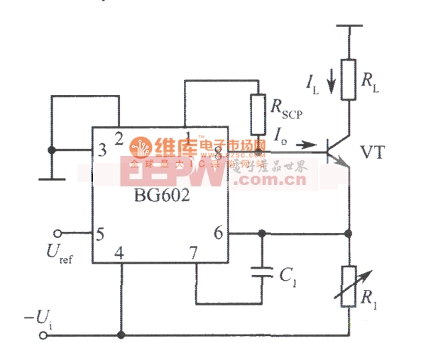 bg602组成的可调恒流源电路图