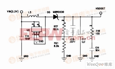 SANGMEI WD50-200W电源模块的升压电路
