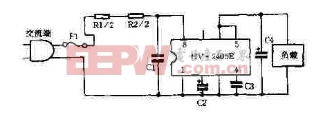 HV-2405E功能示意电路图