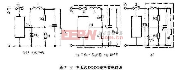 降压式DC-DC变换器电路图