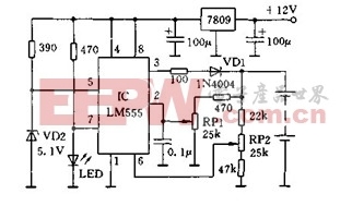 电压调节充电器电路图