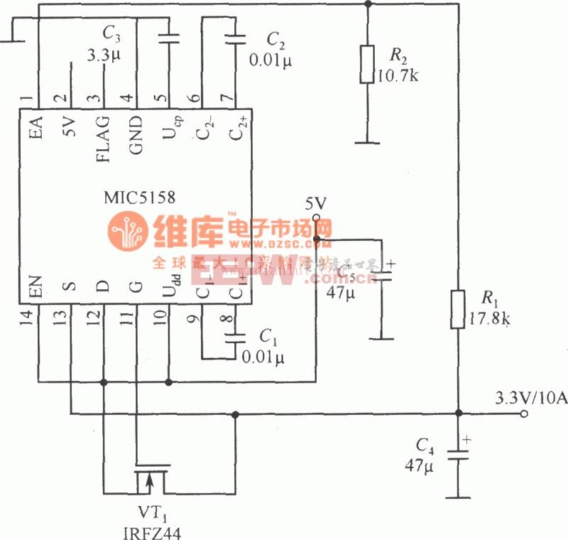 MIC5158线性稳压器
