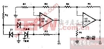 精密双路基准电压源电路原理图