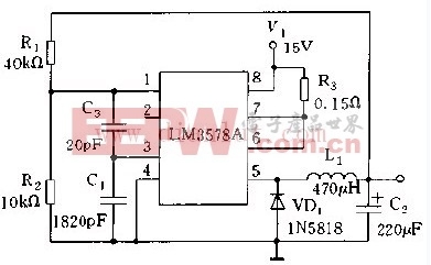 LM3578A用做降压稳压器电路图