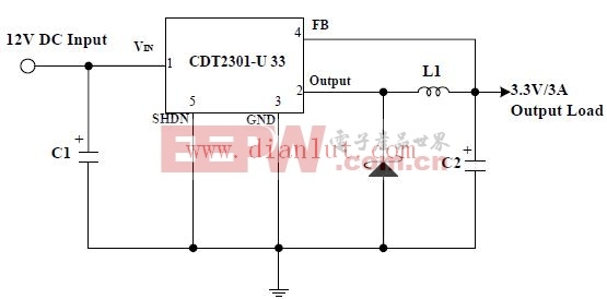CDT2301典型应用电路