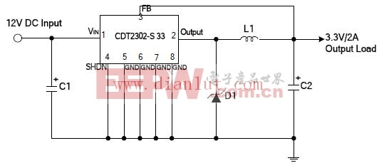 CDT2302应用电路