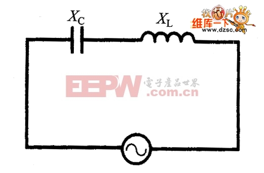电阻器和电容器（LC）电路图