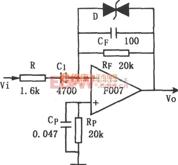 低噪声微分器电路图 