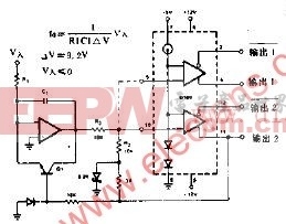 依据电压频率转换器电的路图