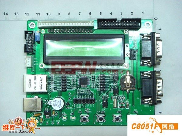 C8051F340学习板功能简介