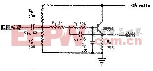 有源第二级滤波器电路原理图