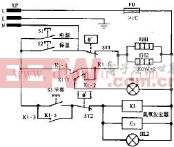 狮王DX-63双功能电子消毒柜电路原理图