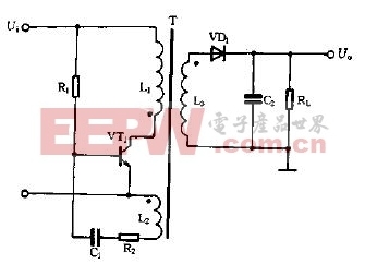 自激式开关电源典型电路图