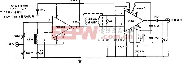 >调频收音机电路图