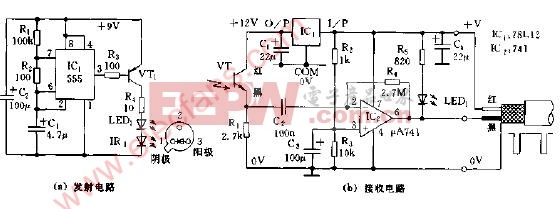 红外报警器电路图