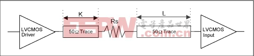 图3. LVCMOS输出驱动电路