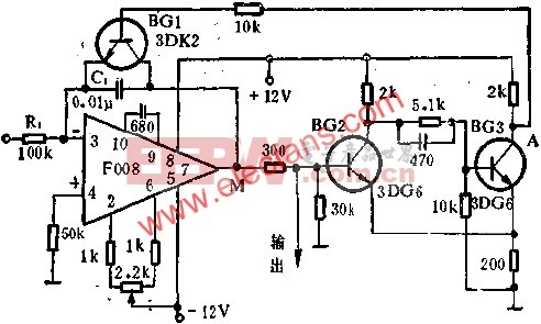 电压-频率变换器电路图  www.elecfans.com