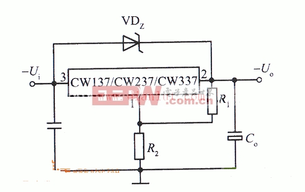 CW137组成的高输出电压集成稳压电源电路