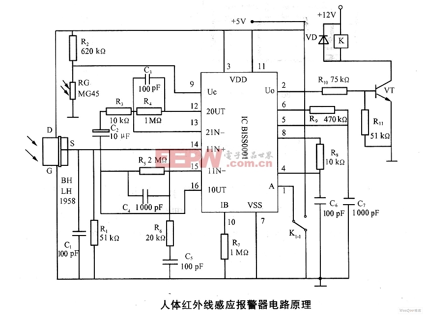 人体红外感应电路图.请问图中 jp1和jp2是什么元件,有