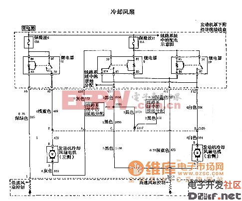 上海通用君威轿车2.0L发动机电路12图