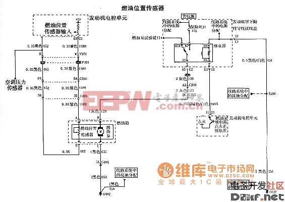 上海通用君威轿车2.0L发动机电路12图(4)