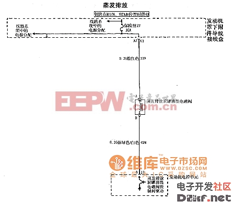 上海通用君威轿车2.0L发动机电路12图(7)