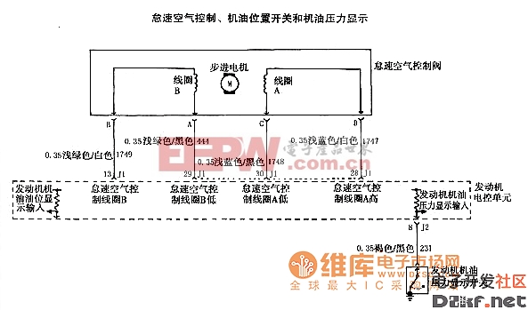 上海通用君威轿车2.0L发动机电路12图(8)