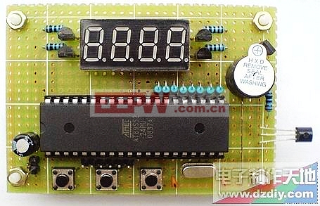 DIY高精度温度控制器（主芯片AT89S51/AT89S52）AT89S51 Temperature controller