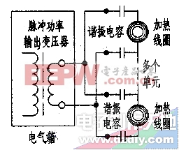电磁炉一个机芯带多个感应加热线圈的改制
