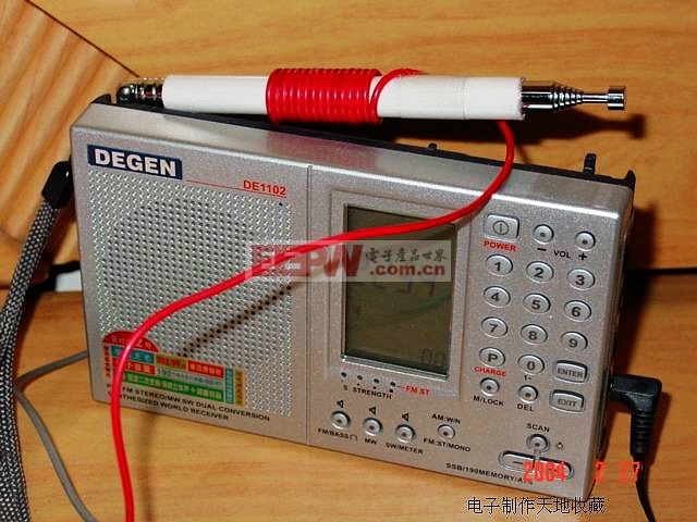 的定向天线制作方法-----radio antenna 买了几部德生普机型收音机