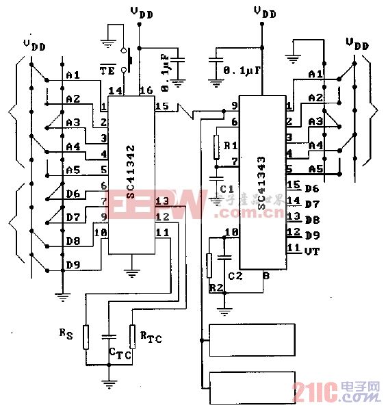 SC41342（通用）红外线、超声波或射频遥控发射编码电路-02.gif