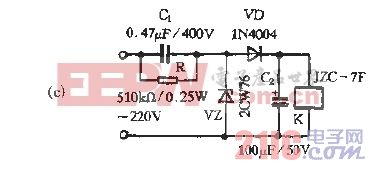 220V交流市电直接驱动小型继电器电路_3.gif