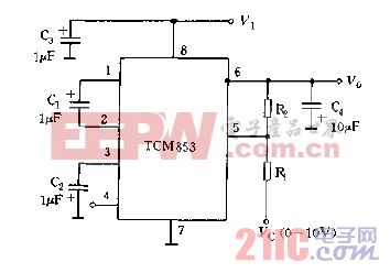 TCM853采用外控电压的电路图.gif