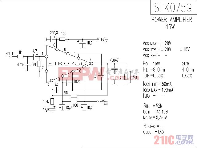 STK077音响IC电路图 .gif