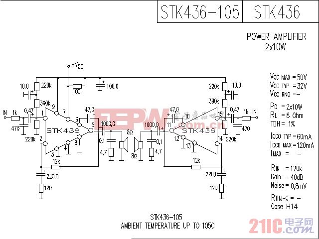 STK436音响IC电路图.gif