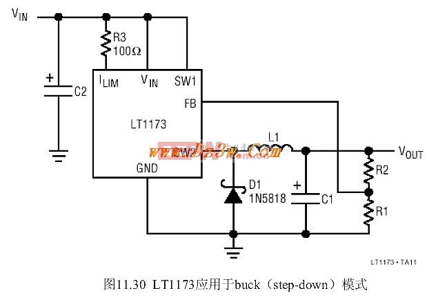 LT1173负电压产生电路