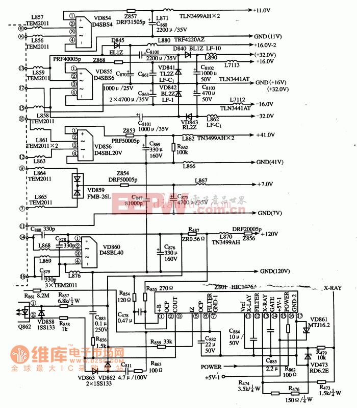 HIC1026A集成电路的典型应用电路