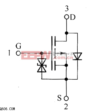 场效应晶体管RTF015P02、RTF020P02、RTM002P02内部电路