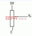 图2  Y方向坐标检测等效电路