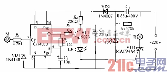 117.采用数字电路的触摸式延迟电路（1）.gif